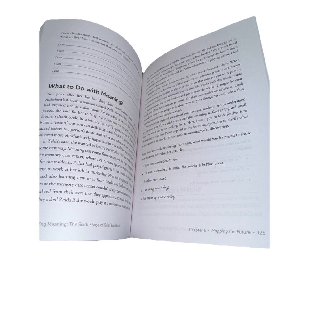 Finding Meaning The Sixth Stage of Grief Workbook David Kessler Paperback 2021 - Picture 5 of 6